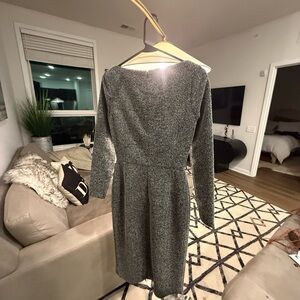 Banana Republic Women's Long Sleeve herringbone Dress